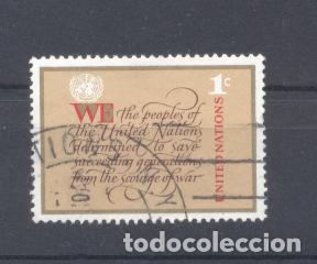 Sellos: ONU NACIONES UNIDAS USADO...... - Foto 1