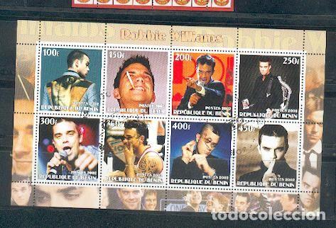 Sellos: Benin & Robbie Williams - Foto 1
