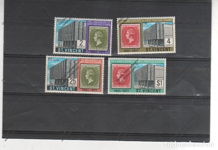 Selos: SAINT VICENTE N&ordm; 294 al 297(**)