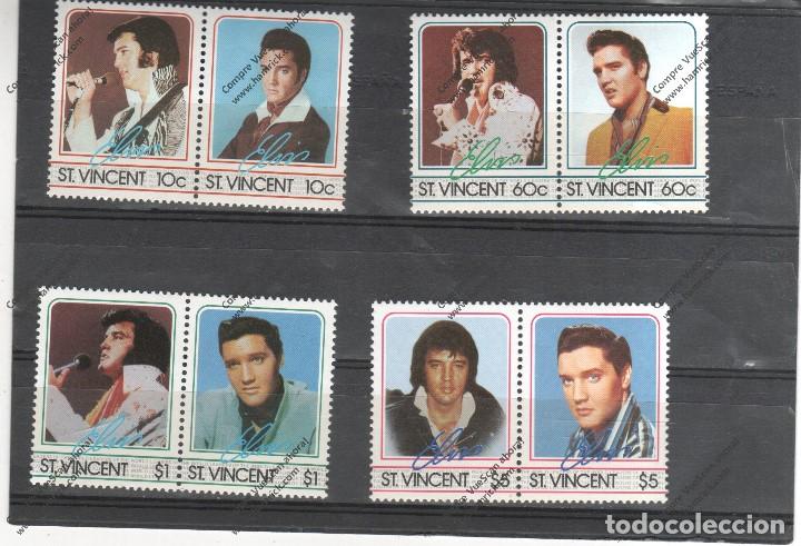 Selos: SAINT VICENTE N&ordm; 870 al 877(**)
