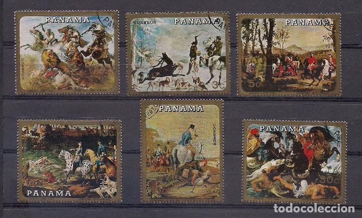 Sellos: PANAMA - PINTURAS DE CABALLOS - USADOS - Foto 1