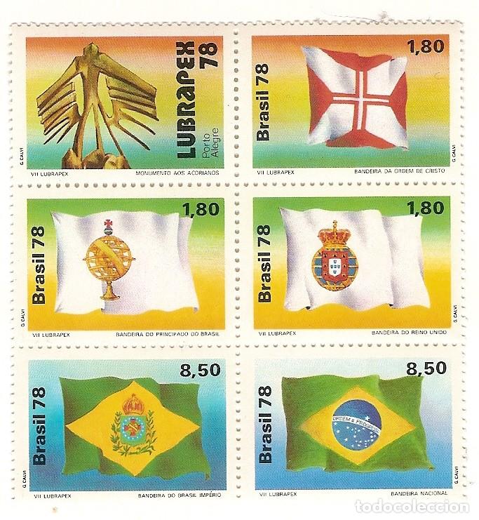 Sellos: Brasil ** & Brasil & LUBRAPEX 1978 (1330) - Foto 1