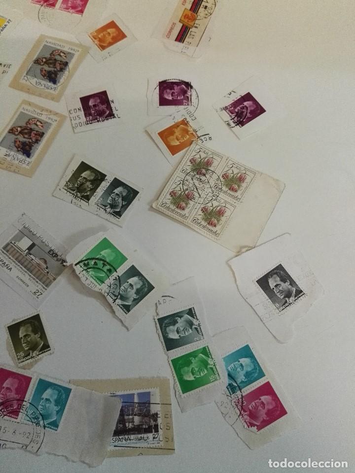 Sellos: Lote de sellos pegados - Foto 3