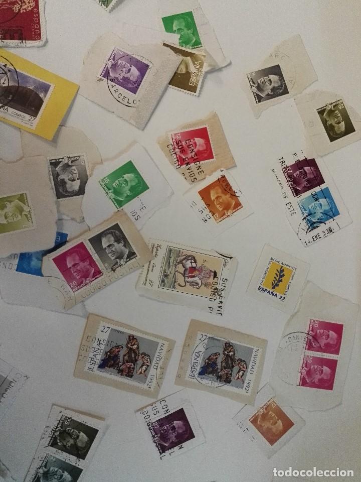 Sellos: Lote de sellos pegados - Foto 4