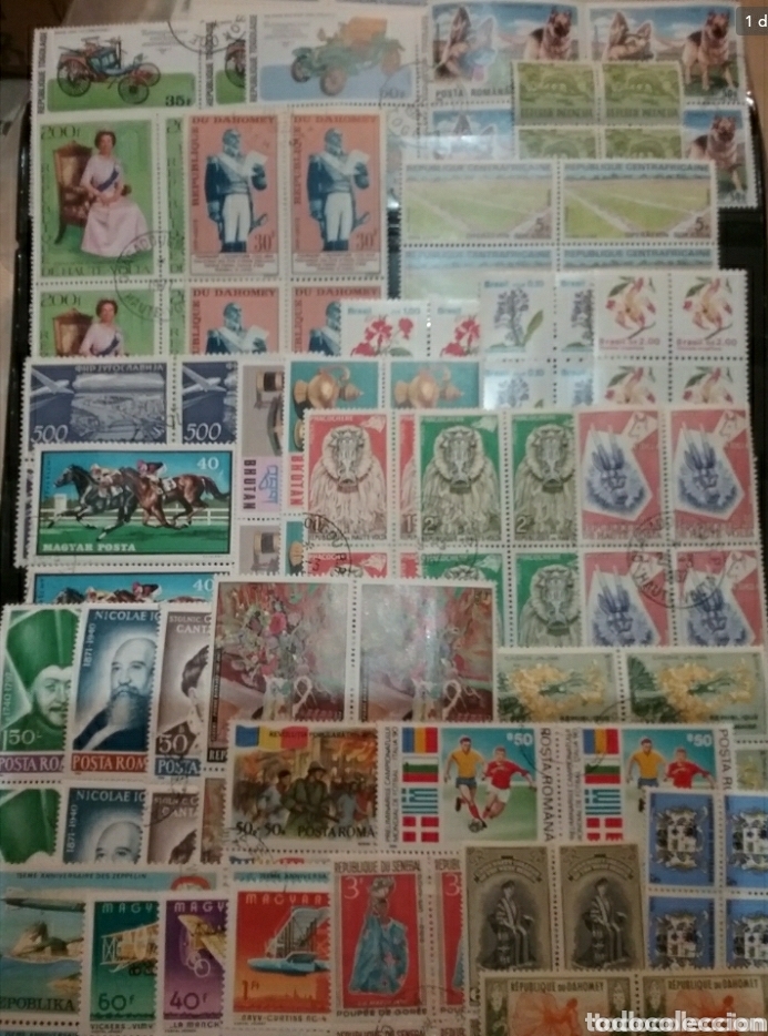 Timbres: Sellos en Bloques de 4 (128v). Nuevos y matasellados. Los de la foto. (M2)