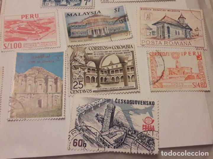 Sellos: Lote de 35 sellos varias tem&aacute;ticas y pa&iacute;ses - Foto 3