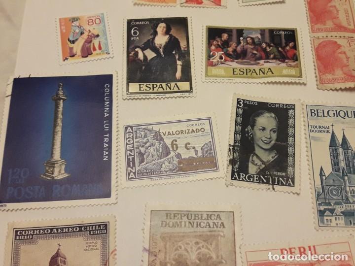 Sellos: Lote de 35 sellos varias tem&aacute;ticas y pa&iacute;ses - Foto 5