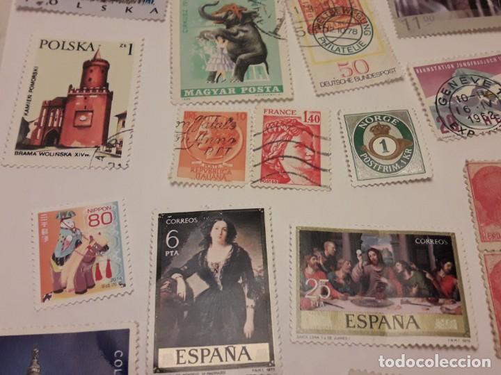 Sellos: Lote de 35 sellos varias tem&aacute;ticas y pa&iacute;ses - Foto 7
