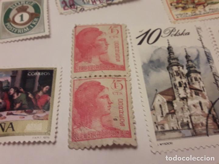 Sellos: Lote de 35 sellos varias tem&aacute;ticas y pa&iacute;ses - Foto 10