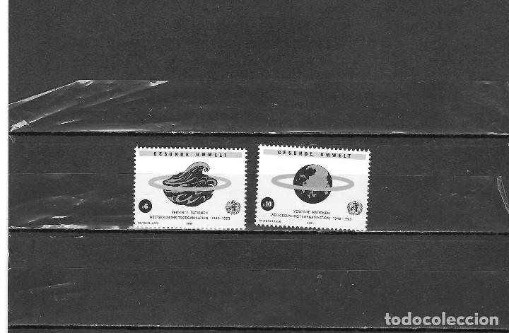 Francobolli: NACIONES UNIDAS  VIENA N&ordm; 163 AL 164 (**)