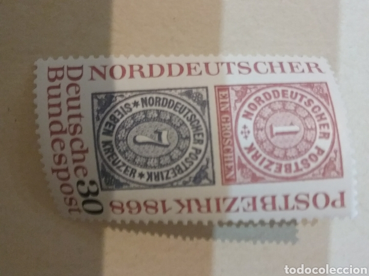 Timbres: Sellos Alemania, R. Federal nuevos/1968/I Cent. correo nacional norte Alemania/sello so sello (S/s)
