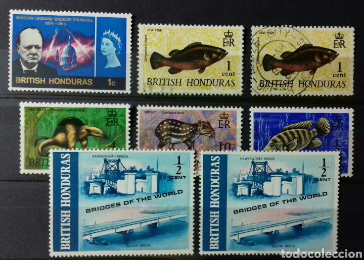 Sellos: Sellos de Honduras Britanica - Foto 2