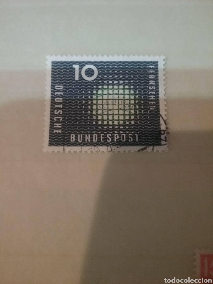 Francobolli: Sellos Alemania, R. Federal mtdos/1957/Television/eslogan/emblema/telecomunicaciones