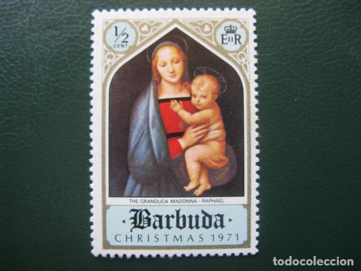 Sellos: barbuda, 1971 navidad, Yvert 98 - Foto 1