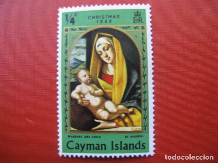 Sellos: islas caiman, 1969 navidad, Yvert 245 - Foto 1