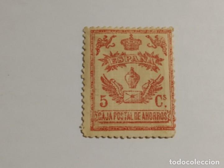 Selos: Caja Postal de Ahorros 5 c