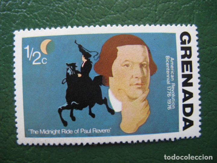 Sellos: grenada, 1976 2 cent. revolucion americana - Foto 1