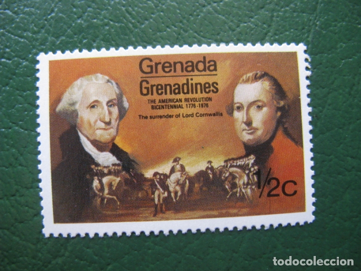 Sellos: grenada, 1976 2 cent.revolucion americana - Foto 1