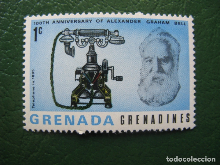 Sellos: grenada, centenario a. graham bell - Foto 1