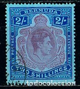 Sellos: Bermuda, 114, el rey Jorge VI, usado - Foto 1