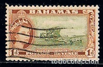 Sellos: Bahamas, 164, trabajos agricolas, usado - Foto 1