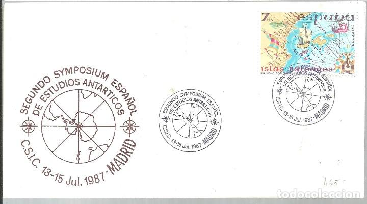 Sellos: TEMA ANTARDIDA ESPA&Ntilde;A  1987 - Foto 1