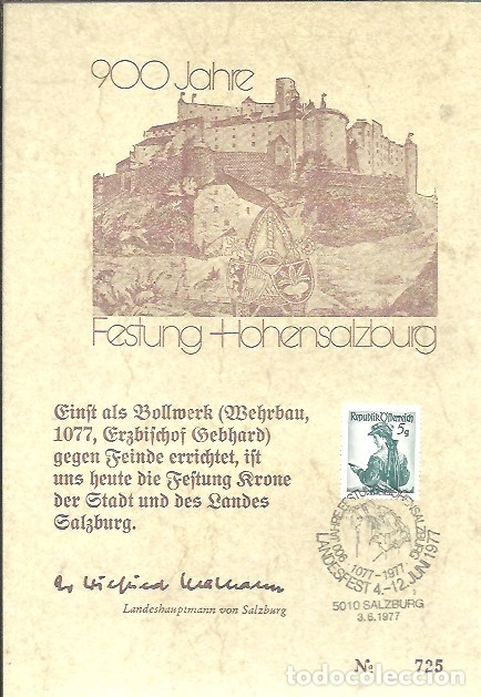 Sellos: TEMA CASTILLOS  AUSTRIA - Foto 1