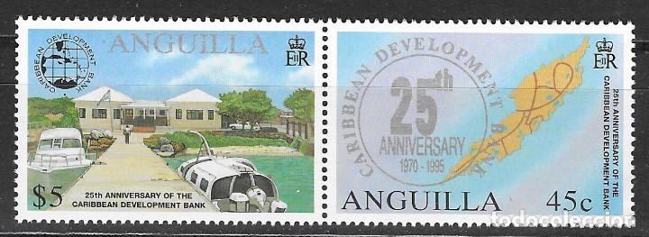 Sellos: ANGUILLA N&ordm; 866 AL 867 (**) - Foto 1