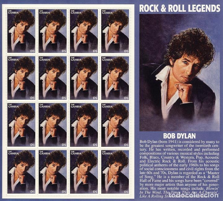 Sellos: GAMBIA. BOD DYLAN. - Foto 1
