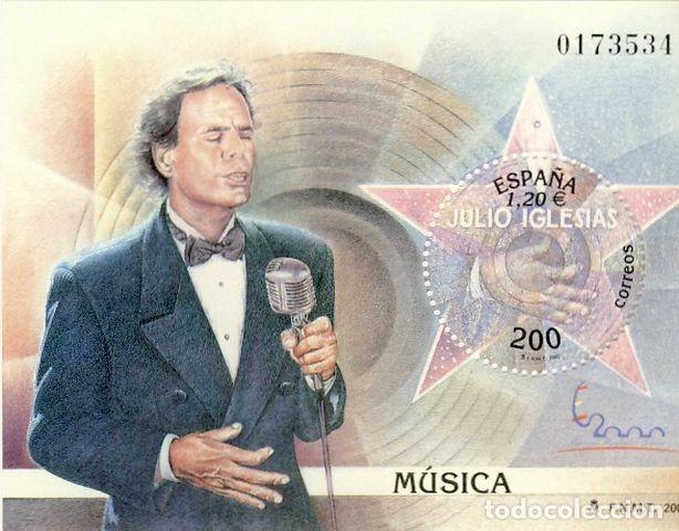 Sellos: ESPA&Atilde;�A. JULIO IGLESIAS. - Foto 1