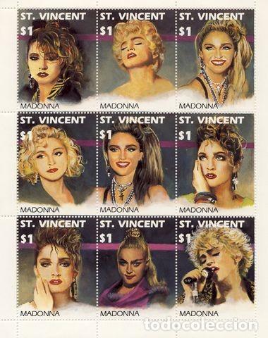 Sellos: SAN VICENTE. MADONNA. - Foto 1