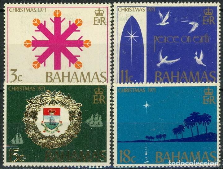 Sellos: Bahamas 1971 Ivert 320/3 * Navidad - Foto 1