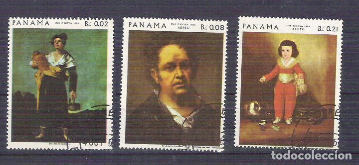 Sellos: Panama Paintings, used   A.128 - Foto 1