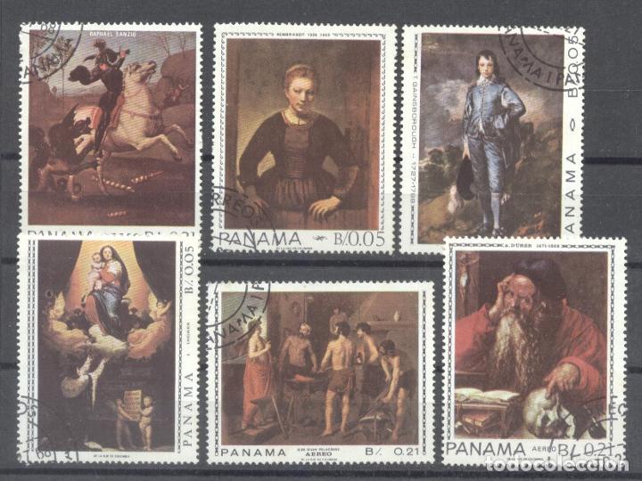 Sellos: Panama 1967 Paintings, used    AE.054 - Foto 1