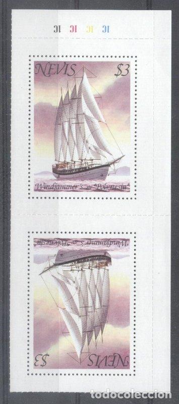 Sellos: Nevis 1980 Ships, 2 perf. sheets, MNH     S.376 - Foto 1