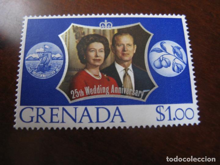Sellos: grenada, 25 aniv. boda real - Foto 1