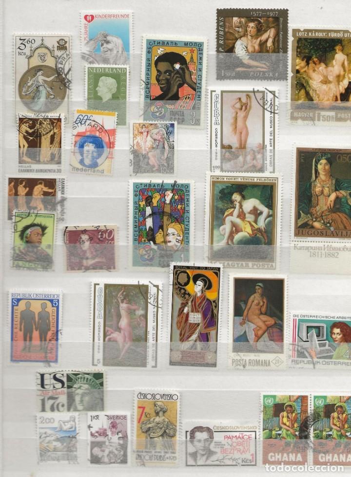 Sellos: LOTE TEM&Aacute;TICA DE MUJERES - Foto 1