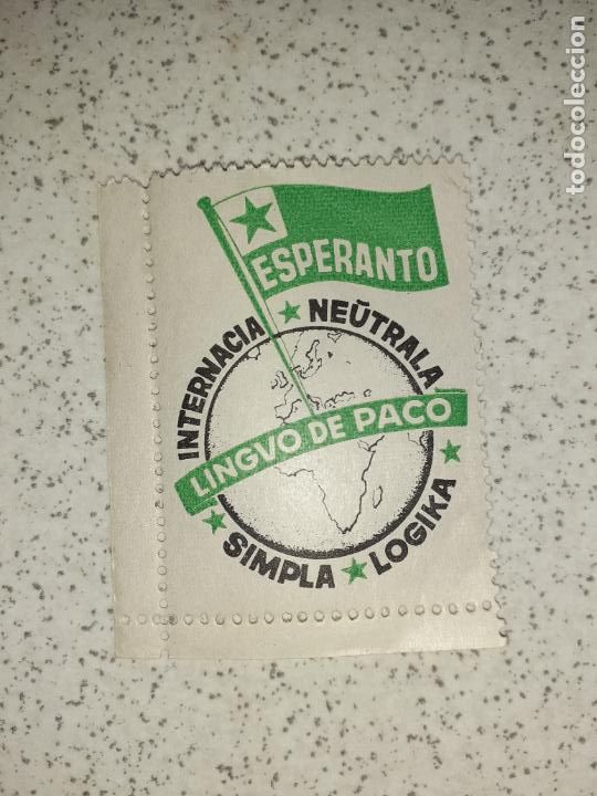 Sellos: Esperanto. Vi&ntilde;eta - Foto 1