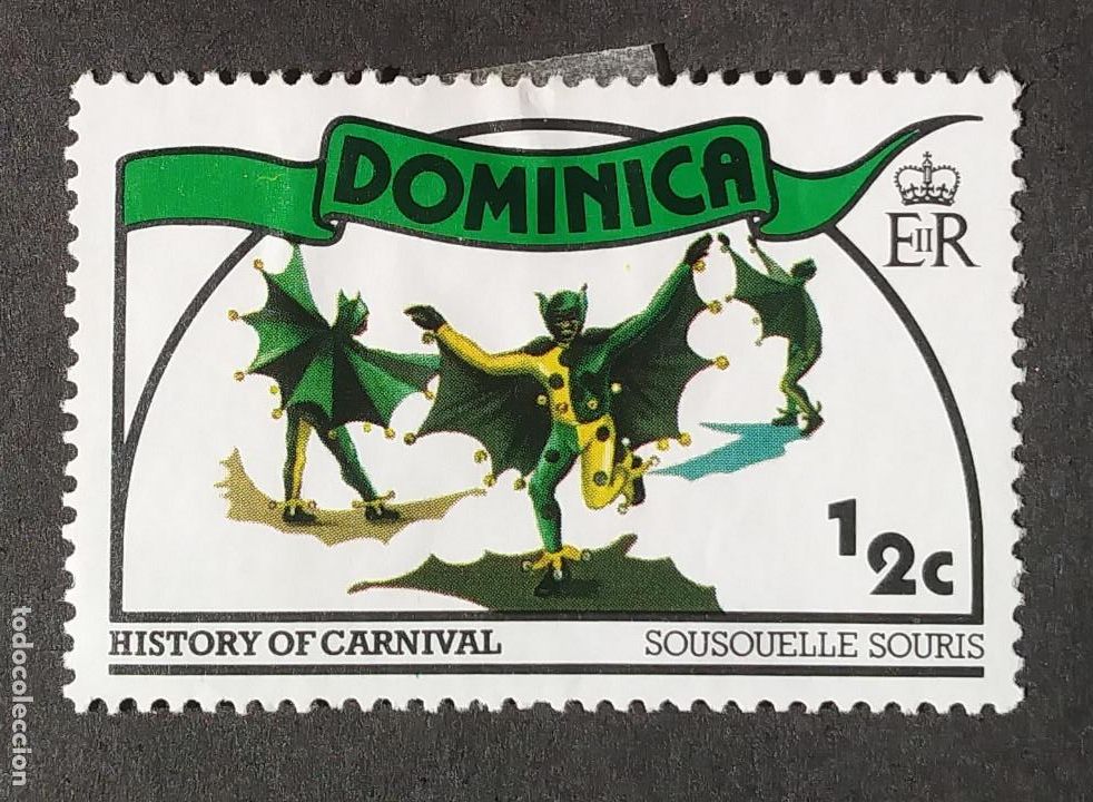 Sellos: 1978 Dominica Historia del carnaval - Foto 1