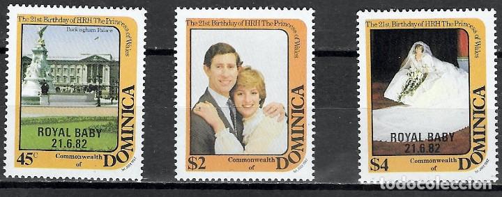 Stamps: DOMENIQUE N&ordm; 745 AL 747 (**)