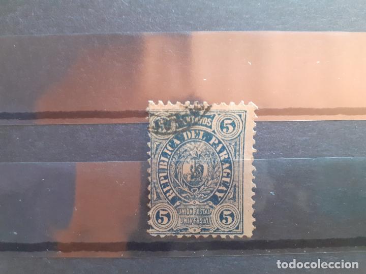 Sellos: Paraguay. 5 centavos 1885 - Foto 1