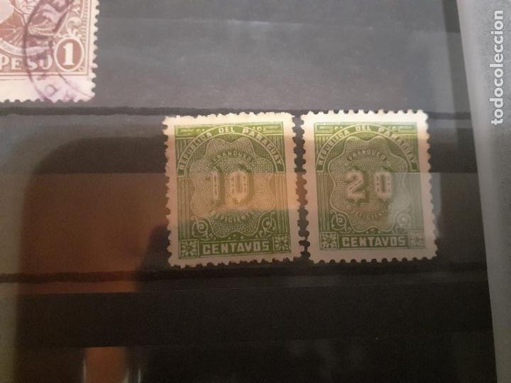 Sellos: Paraguay. Franqueo deficiente. 2 sellos - Foto 1