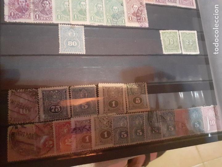 Sellos: Paraguay. Cifras. 17 sellos 1887 - Foto 1