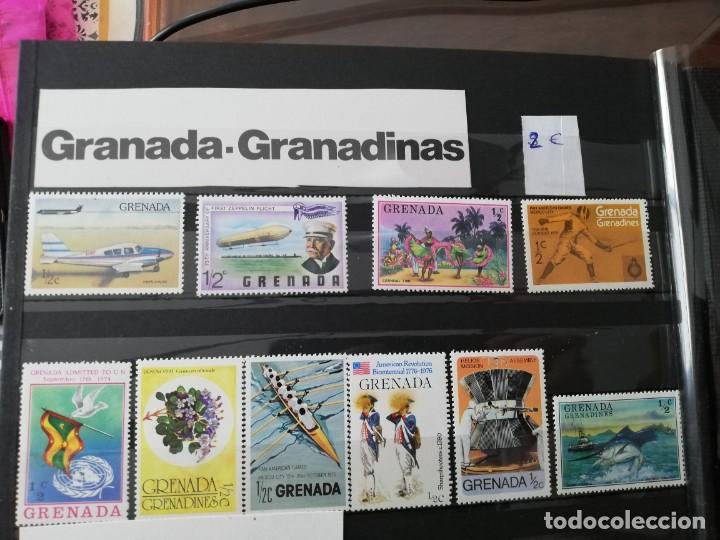 Sellos: GRANADA GRANADINAS - Foto 1