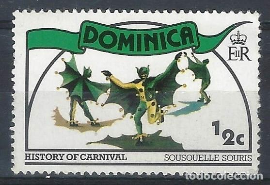 Sellos: DOMINICA 1978 - HISTORIA DEL CARNAVAL - MNH** - Foto 1