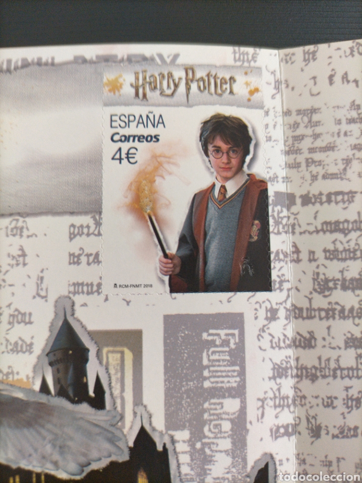 Sellos: HOJA SELLO HARRY POTTER ESPA&Ntilde;A 2018 - Foto 3
