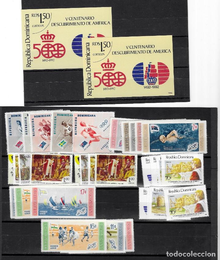 Briefmarken: R. DOMENICA HB 37 Y 457 AL 461 Y 504 AL 508 Y AE 129 AL 131 Y1000 AL 1003 Y 1042 AL 1045 (**)