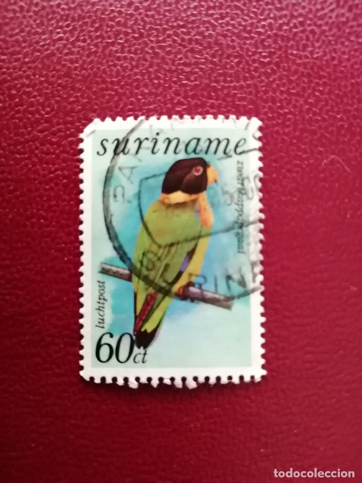 Briefmarken: SURINAME - SURINAM - GUAYANA NEERLANDESA - VALOR FACIAL 60 CT - FAUNA - AVE