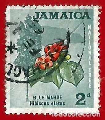 jamaica. 1956. blue mahoe. hibisco. arbol nacio - Compra venta en  todocoleccion