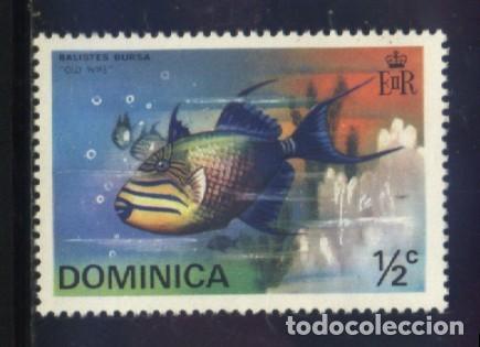 Sellos: S-6034- DOMINICA. PECES. - Foto 1